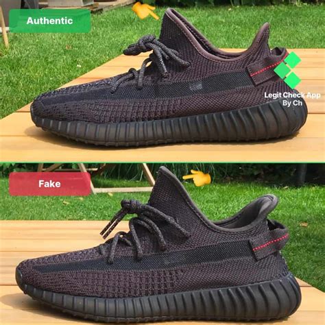 shoe adidas boost yeezy black real vs fake|black yeezy boost 350 adidas.